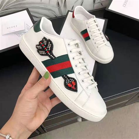 gucci ace embroidered sneaker celebrity.